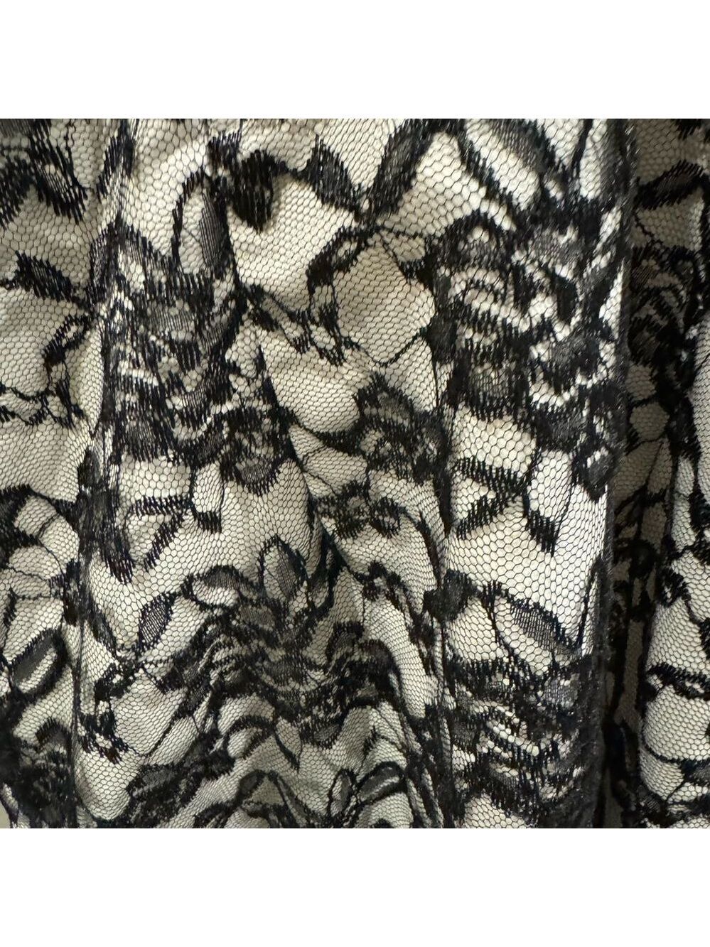 Beautiful White House Black Market Halter lace overlay dress! 💗 - Picture 10 of 16